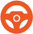 Automotive durability steering wheel icon